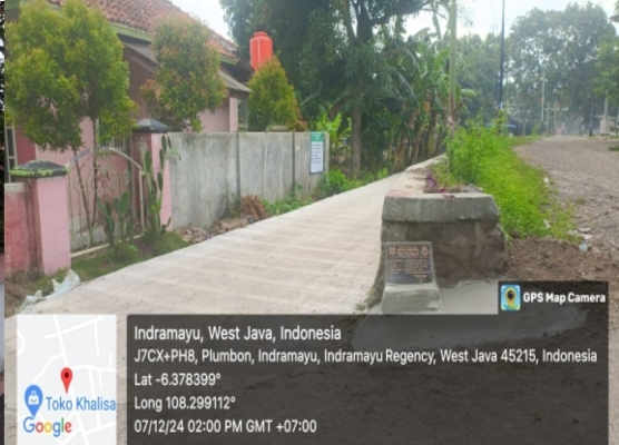 Pembangunan Jl. Cor Beton Ready MIX K.250
