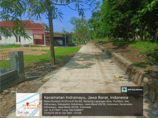  Pembangunan Jalan Desa Cor Beton Ready MIX K.250 