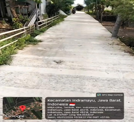 Pembangunan Cor Beton Jalan Desa